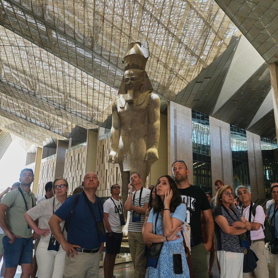 The Grand Egyptian Museum showcasing 50,000 artifacts is finally opening